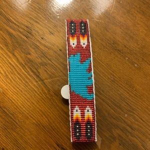 Beautiful, beaded hair clips, authentic native American.